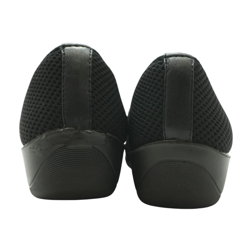 Black Slip-On Flats - Image 2