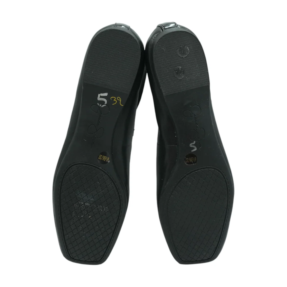 Black Slip-On Flats - Image 3