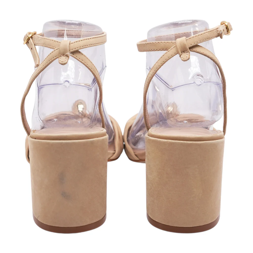 Nude Block Heels - Image 2