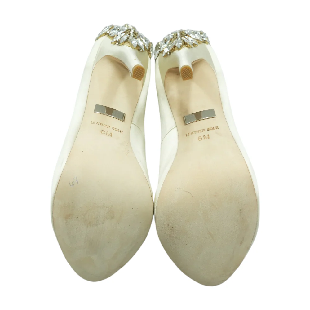 Ivory Stiletto Heels - Image 3