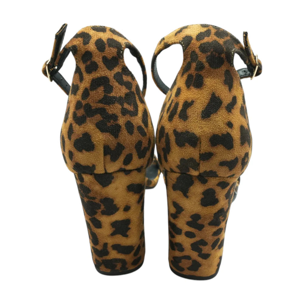 Brown Block Heels - Image 2
