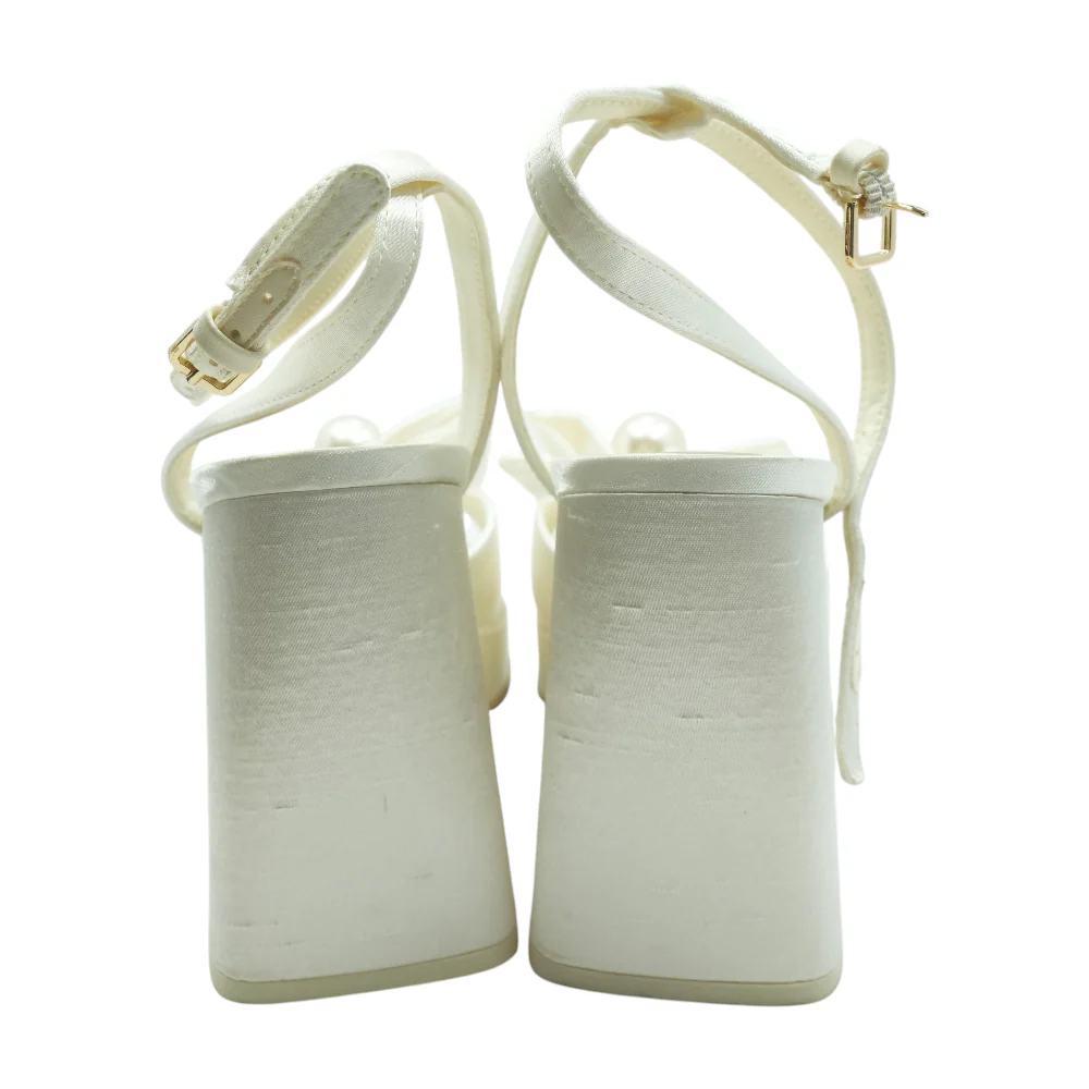 Ivory Block Heels - Image 2