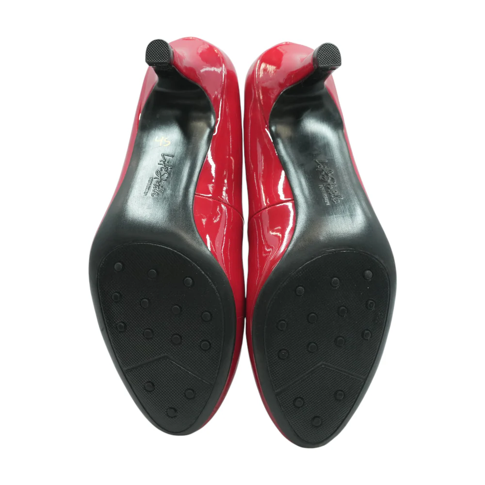 Red Pump Heels - Image 3