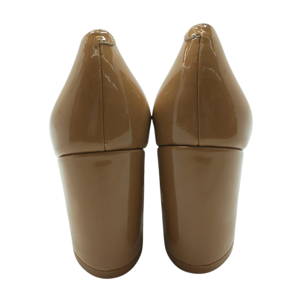 Nude Block Heels - Image 2