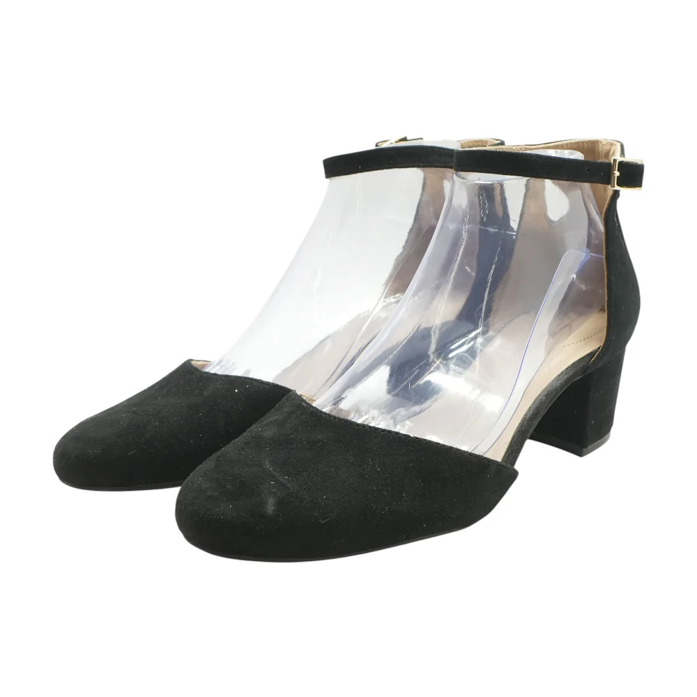 Black Block Heels