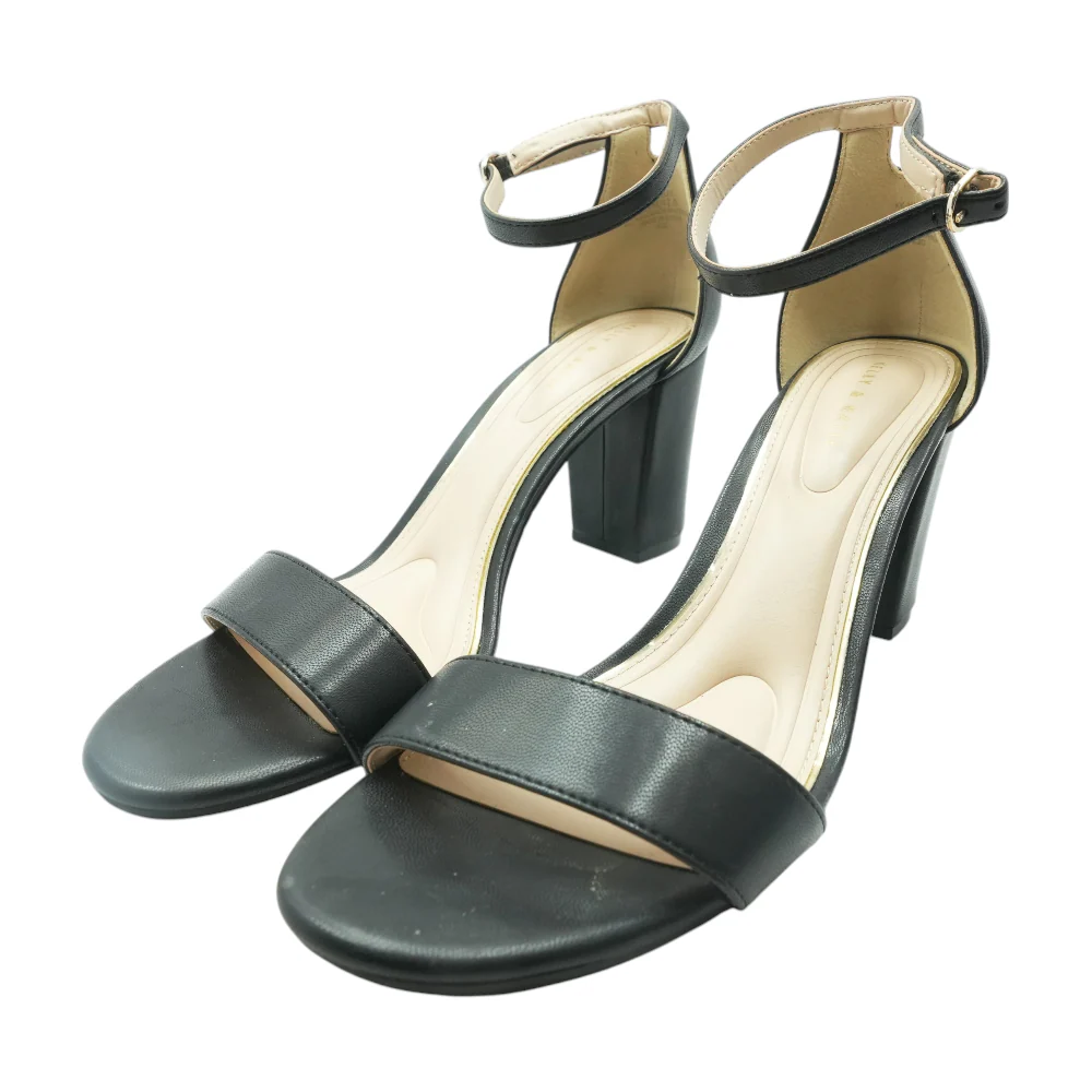 Black Block Heels
