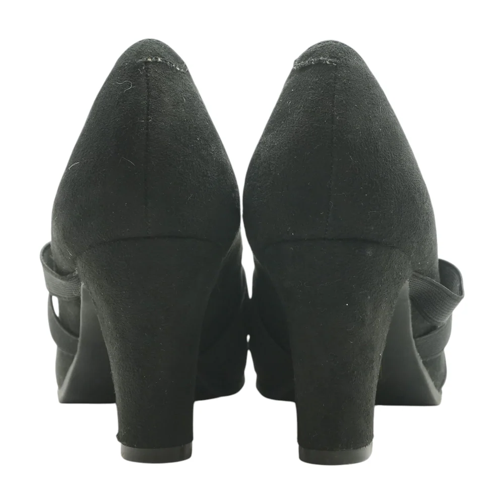 Black Block Heels - Image 2