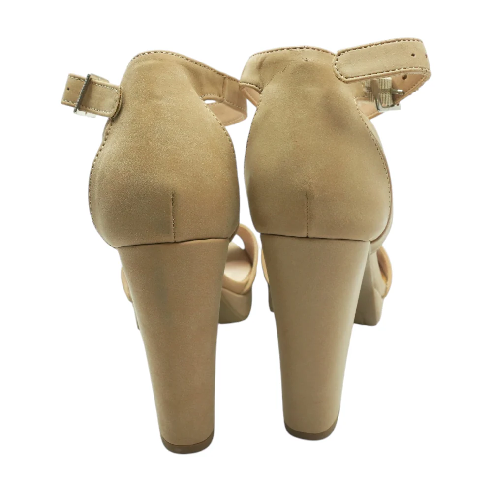 Nude Block Heels - Image 2