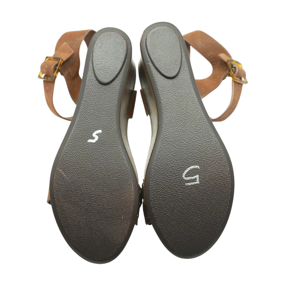 Brown Wedge Heels - Image 3