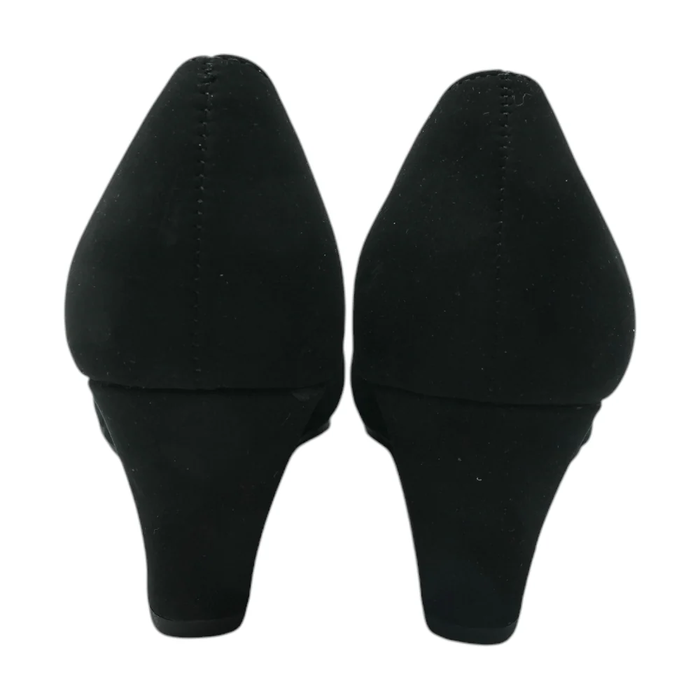 Black Wedge Heels - Image 2