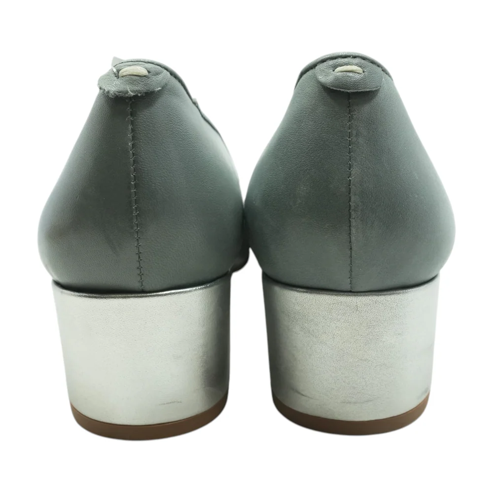 Gray Block Heels - Image 2