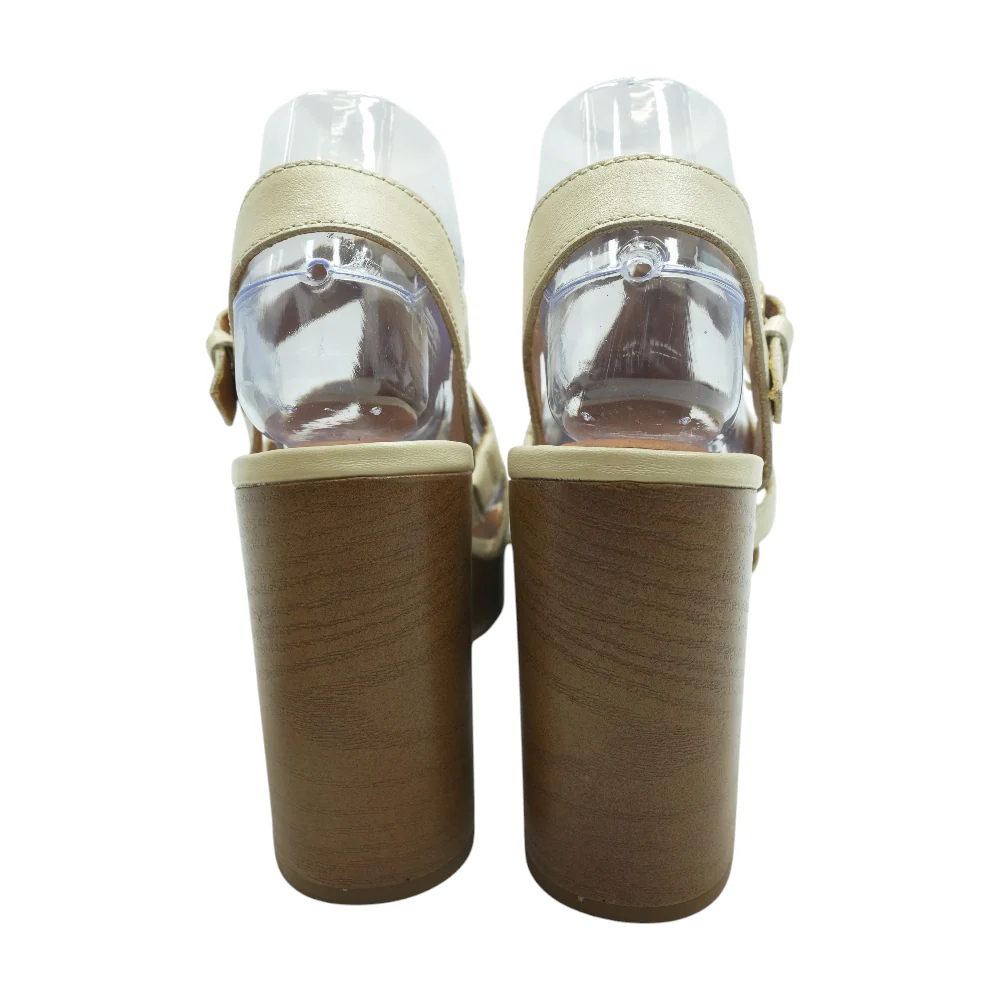 Ivory Block Heels - Image 2