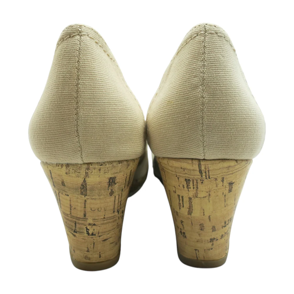 Tan Wedge Heels - Image 2