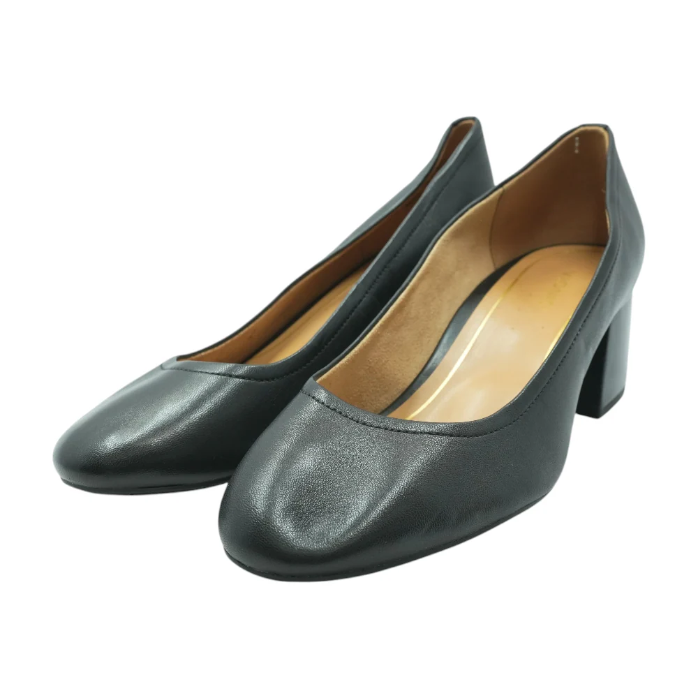 Black Block Heels