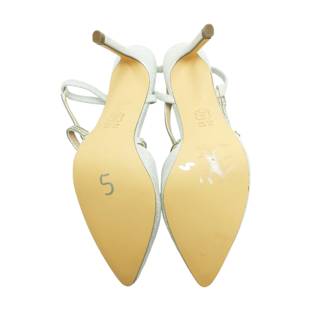 Silver Pump Heels - Image 3