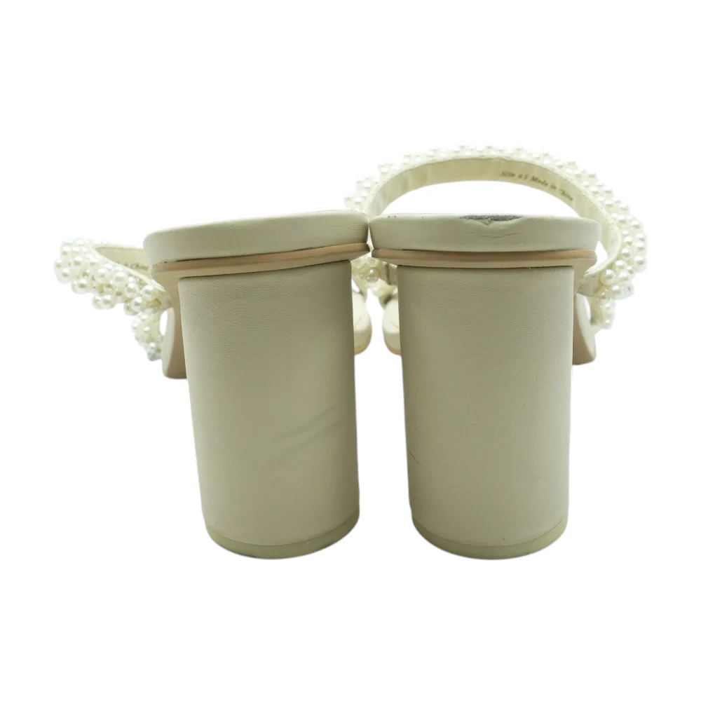 Ivory Block Heels - Image 2