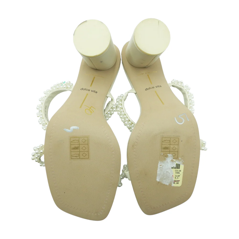 Ivory Block Heels - Image 3