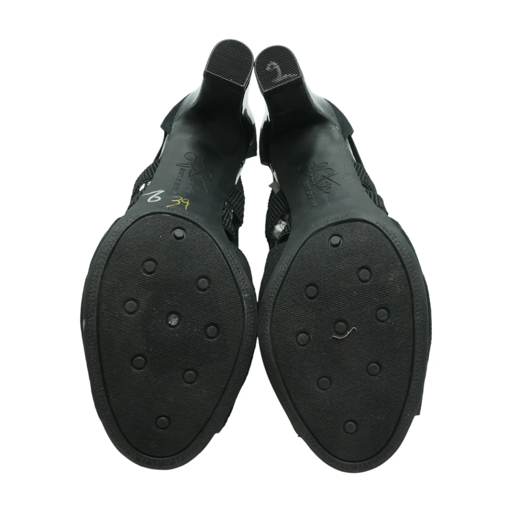Black Block Heels - Image 3