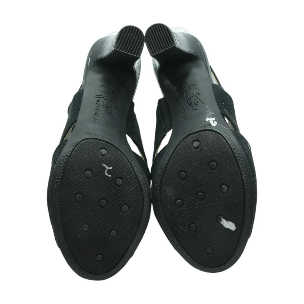 Black Block Heels - Image 3