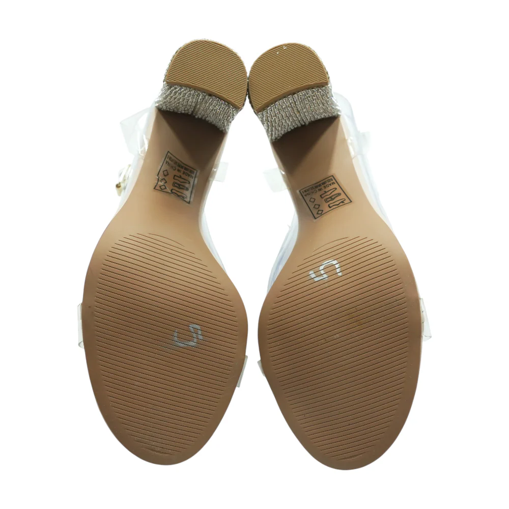 Clear Block Heels - Image 3