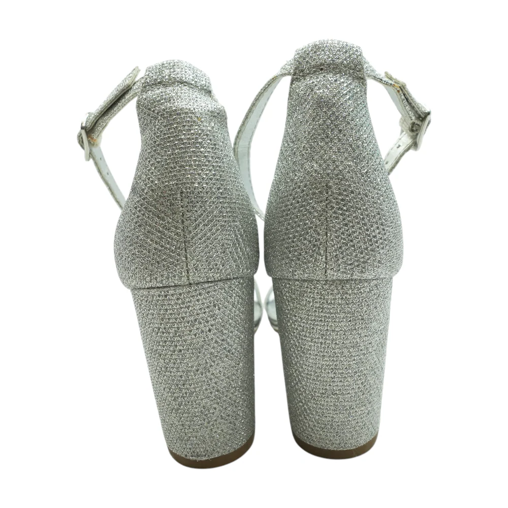 Silver Block Heels - Image 2
