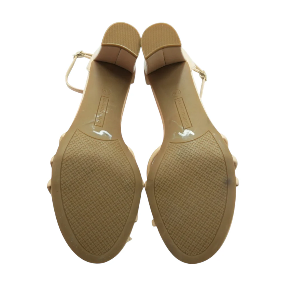 Nude Block Heels - Image 3