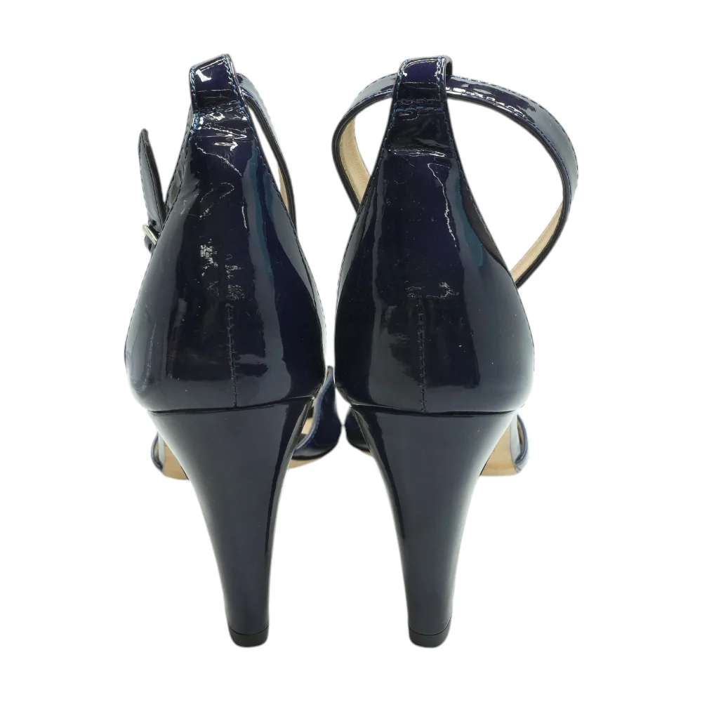 Navy Block Heels - Image 2
