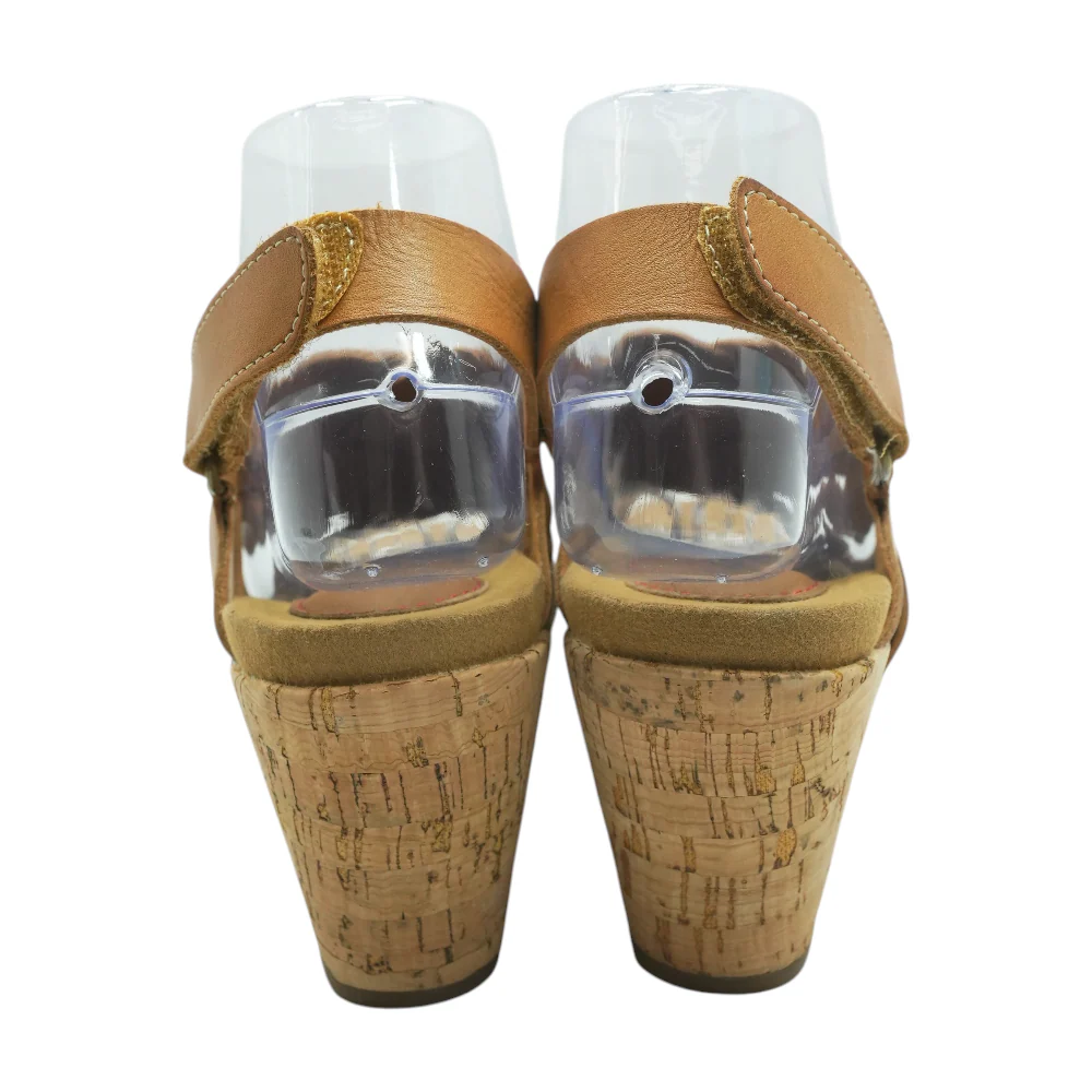 Brown Block Heels - Image 2