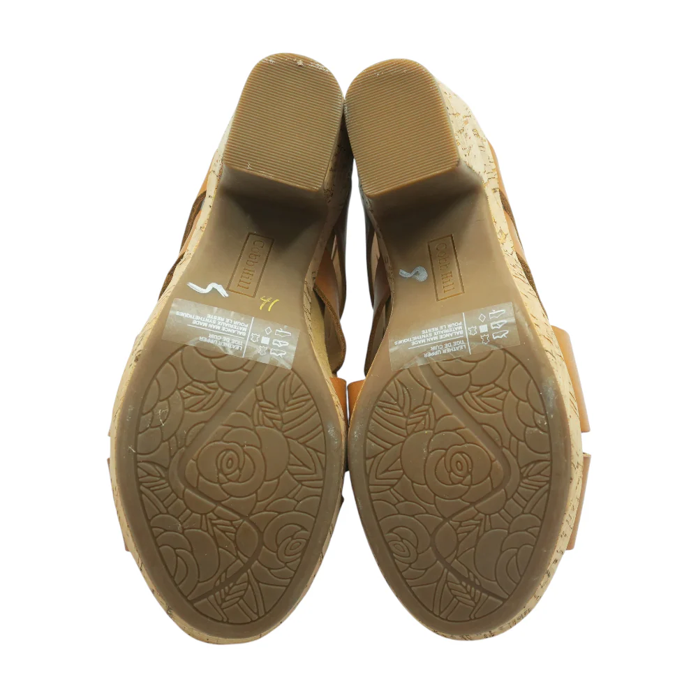 Brown Block Heels - Image 3