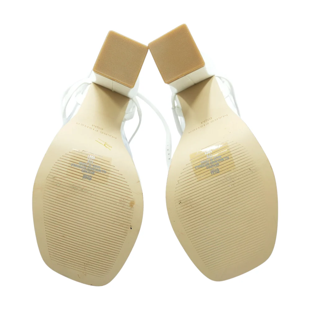 White Block Heels - Image 3