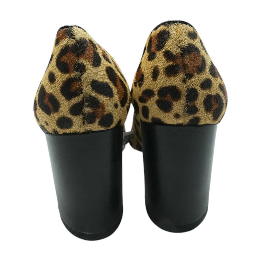 Tan Block Heels - Image 2