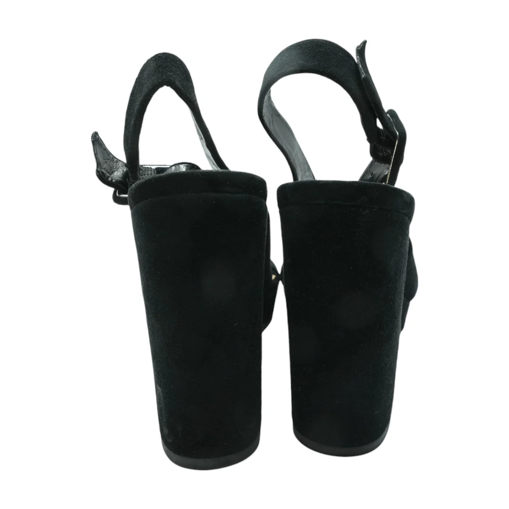 Black Block Heels - Image 2