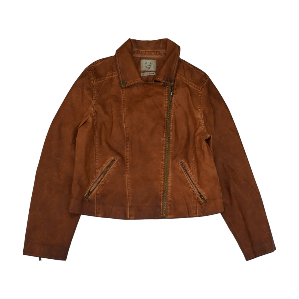 Brown Solid Jacket