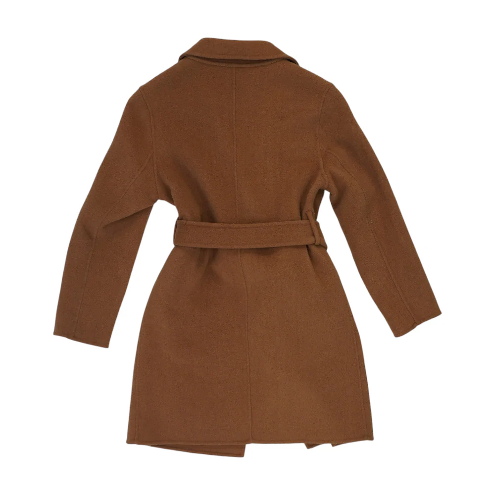 Brown Solid Coat - Image 2