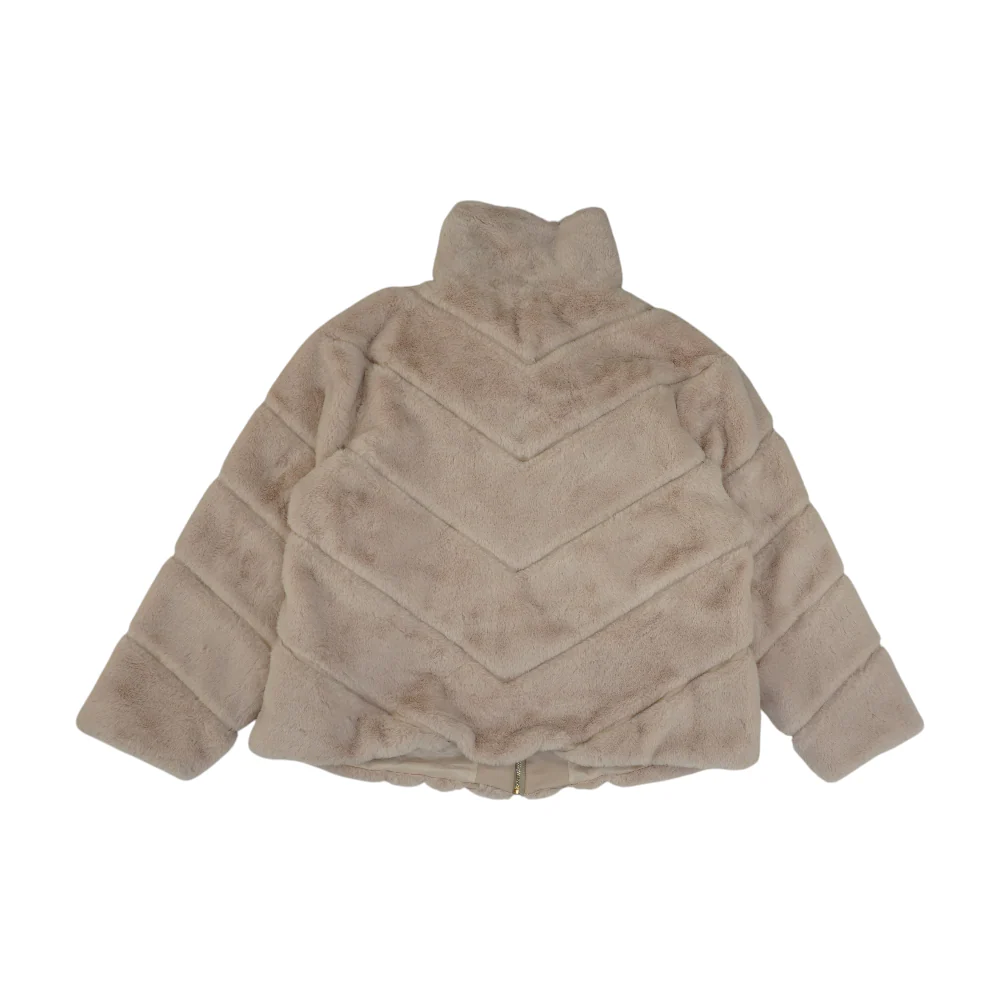 Beige Solid Jacket - Image 2