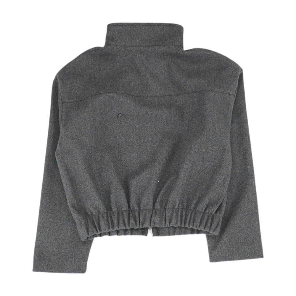 Brown Solid Jacket - Image 2