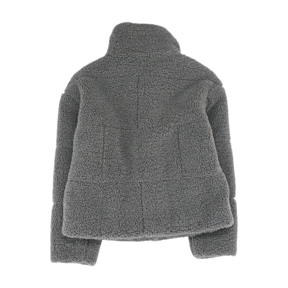 Gray Solid Jacket - Image 2