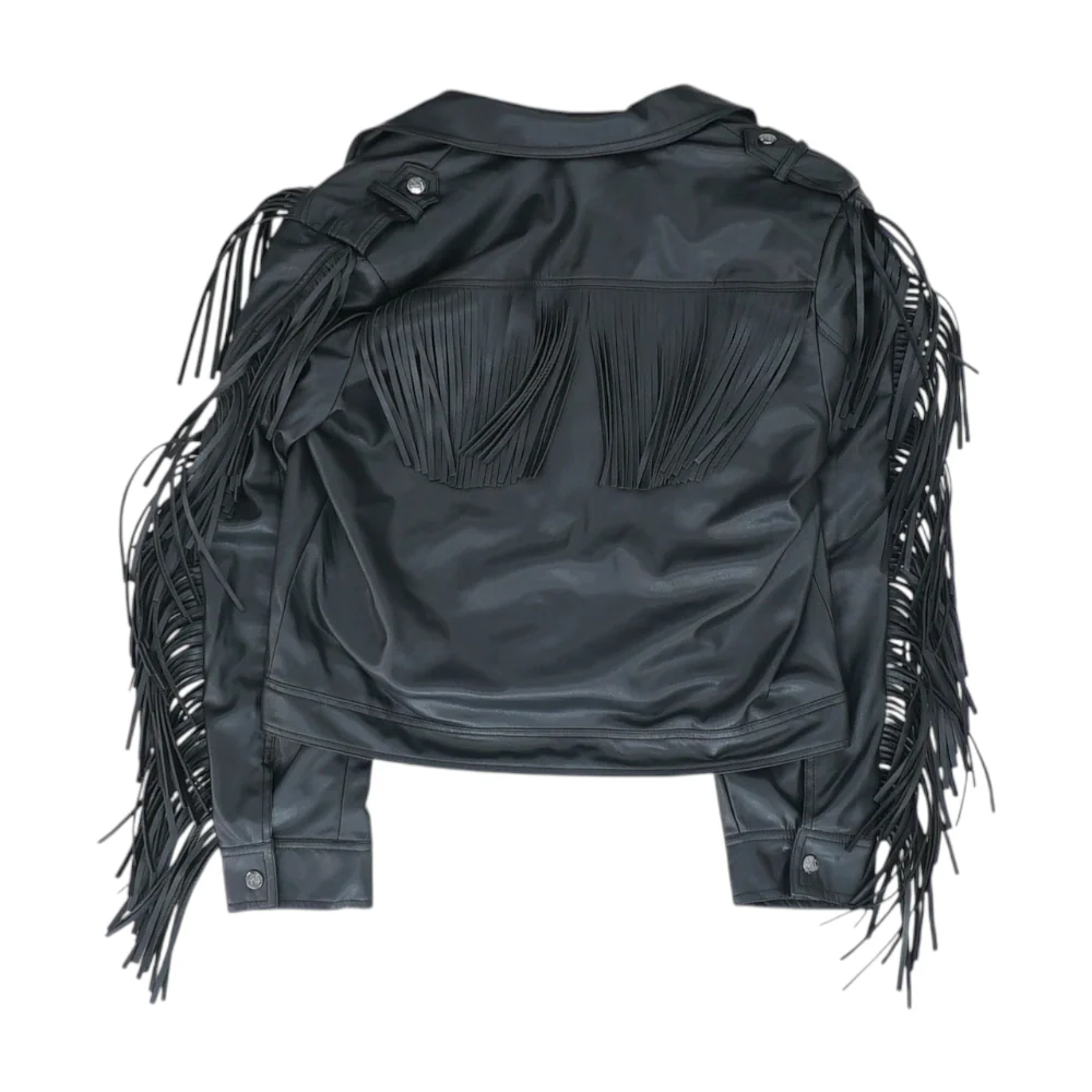 Black Solid Jacket - Image 2