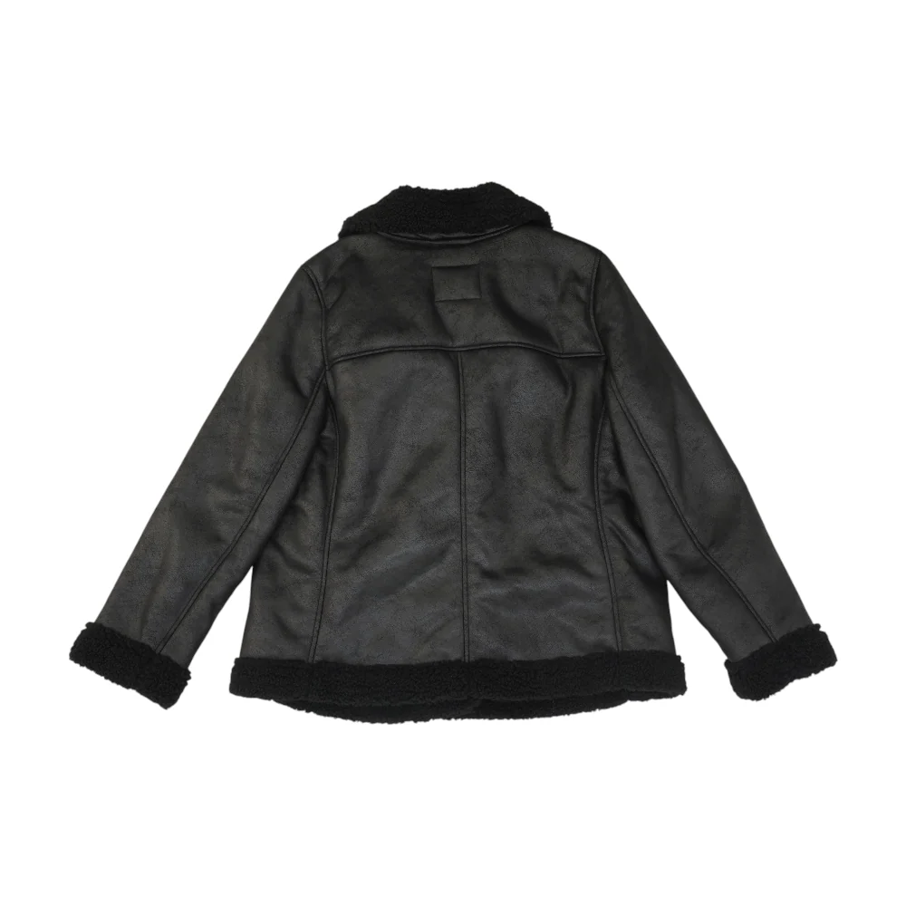 Black Solid Coat - Image 2