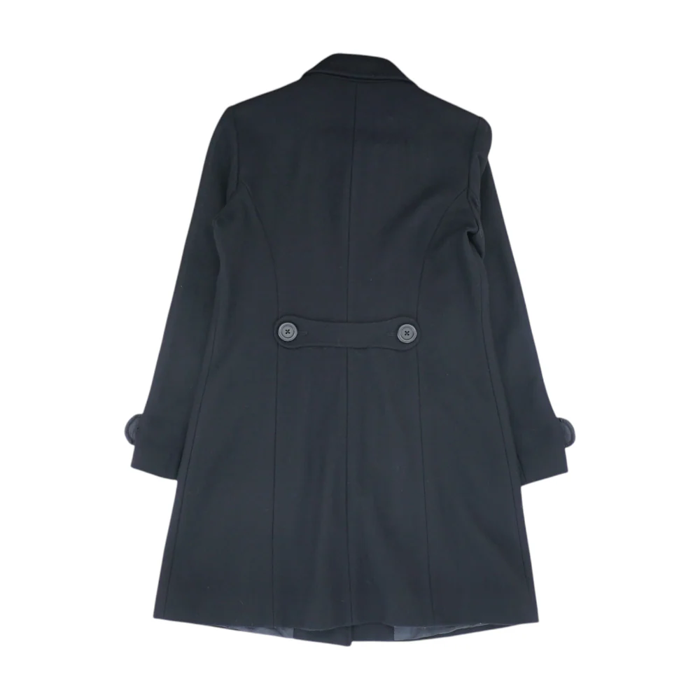 Black Solid Coat - Image 2