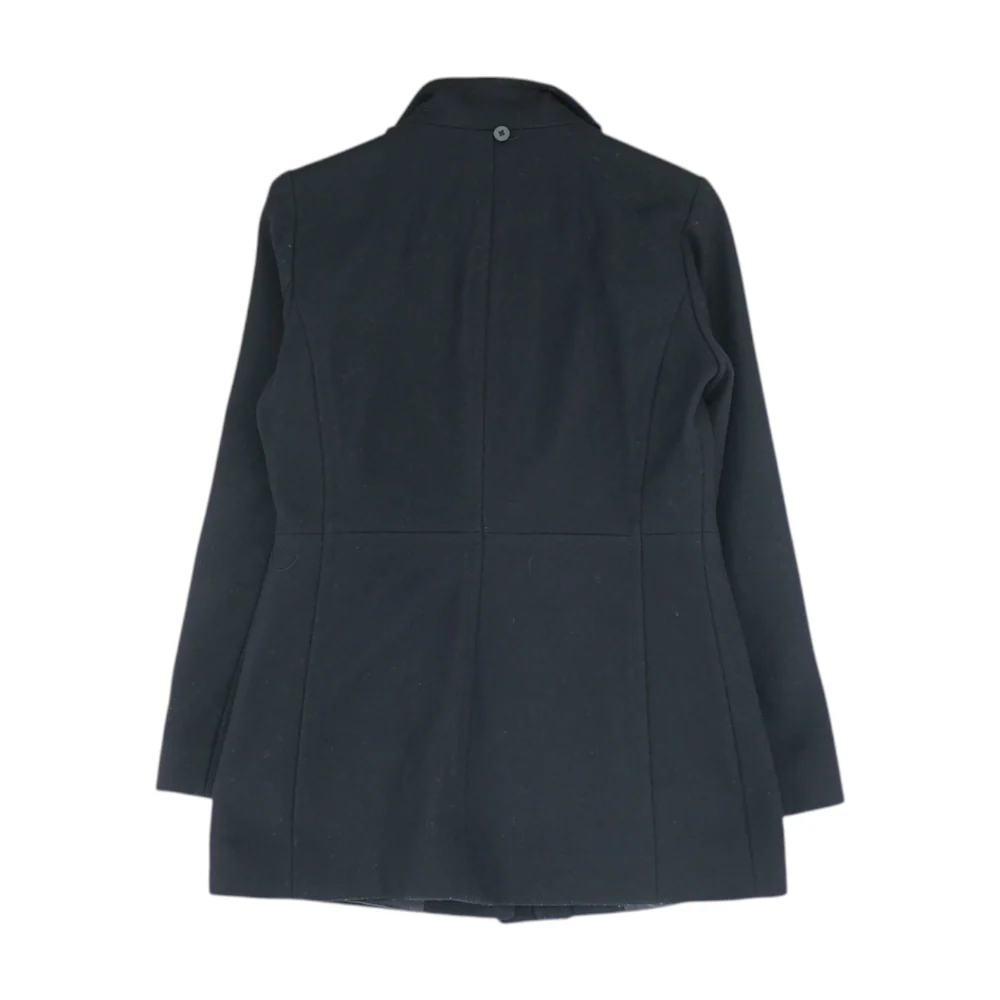 Black Solid Coat - Image 2