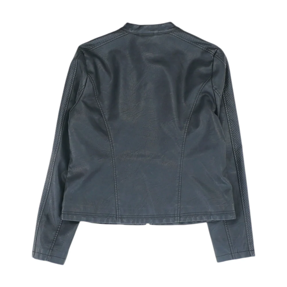 Black Solid Jacket - Image 2