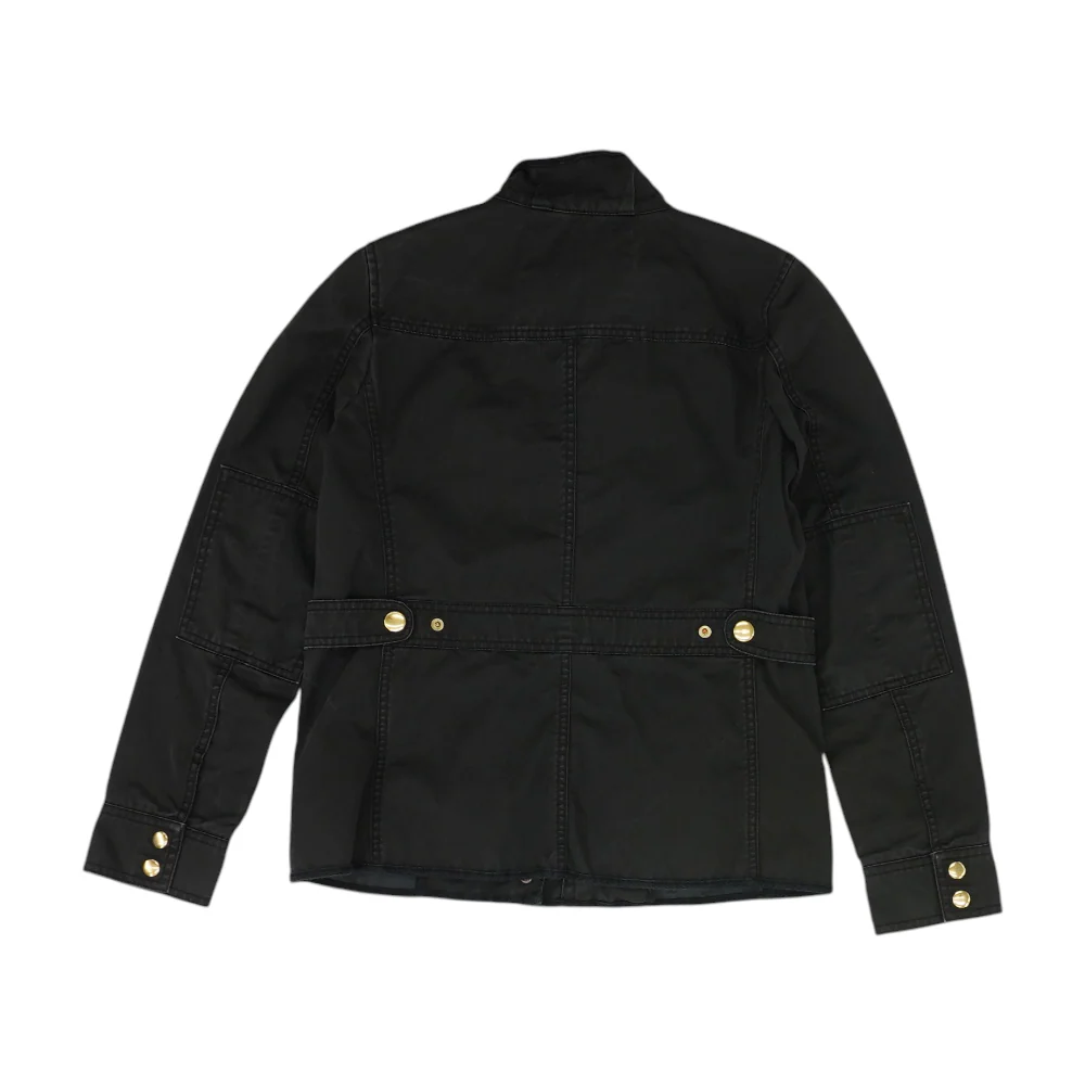 Black Solid Jacket - Image 2