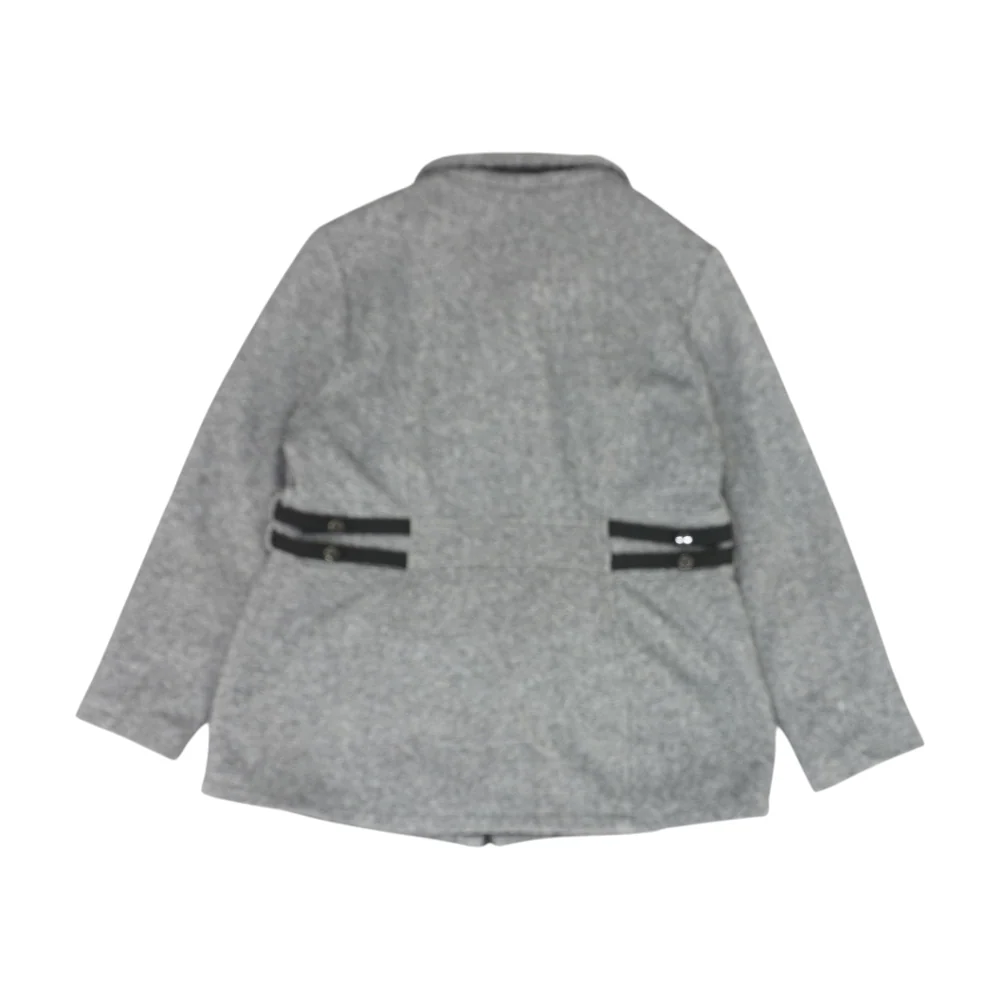 Gray Solid Jacket - Image 2