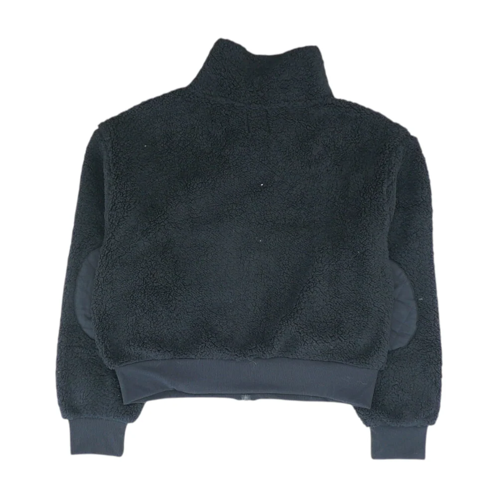 Black Solid Active Jacket - Image 2