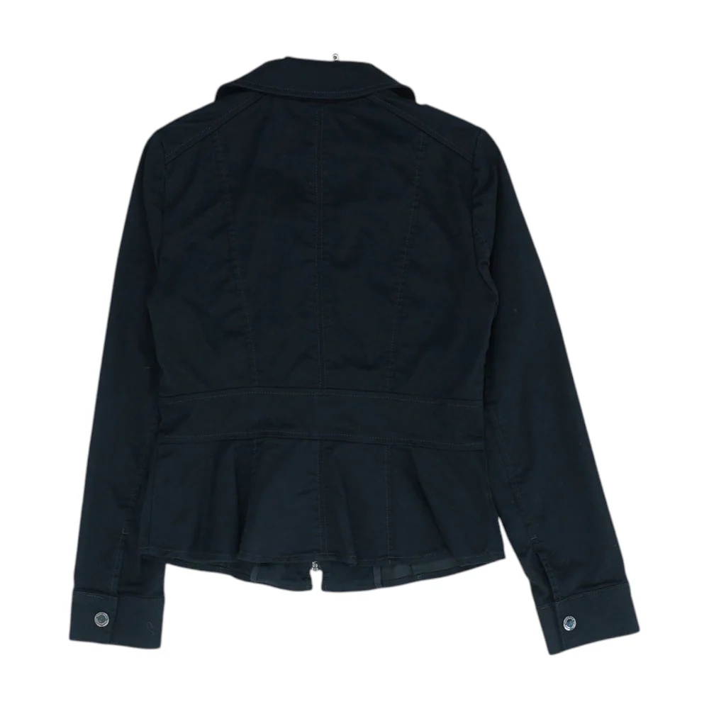 Black Solid Jacket - Image 2