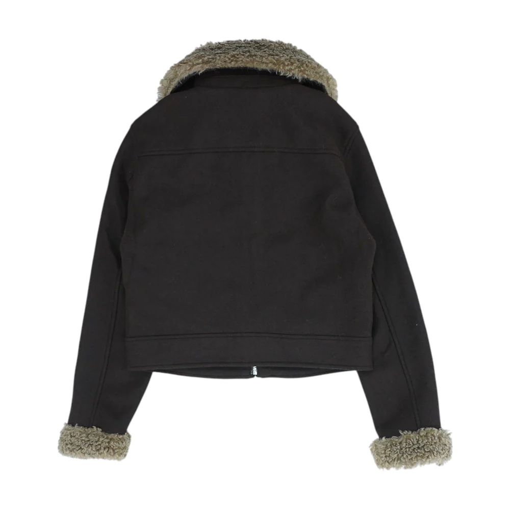 Brown Solid Jacket - Image 2