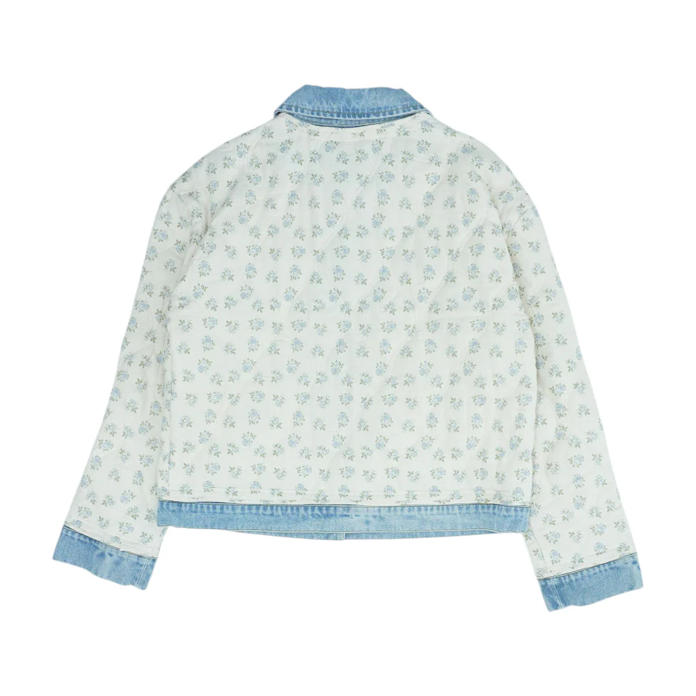 White Floral Jacket - Image 2