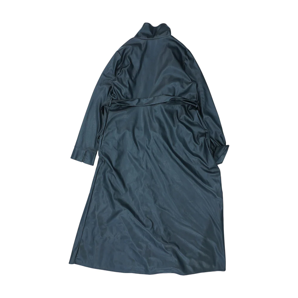 Black Solid Coat - Image 2
