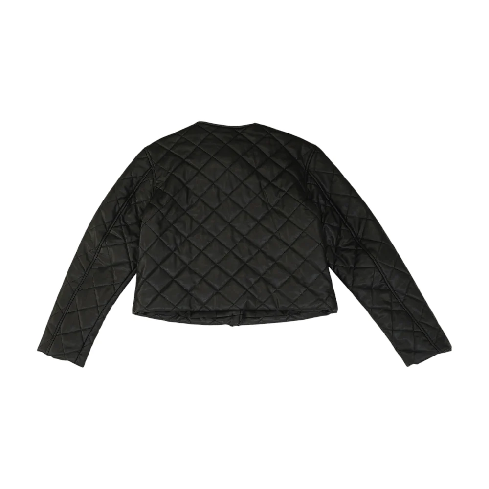 Black Solid Jacket - Image 2